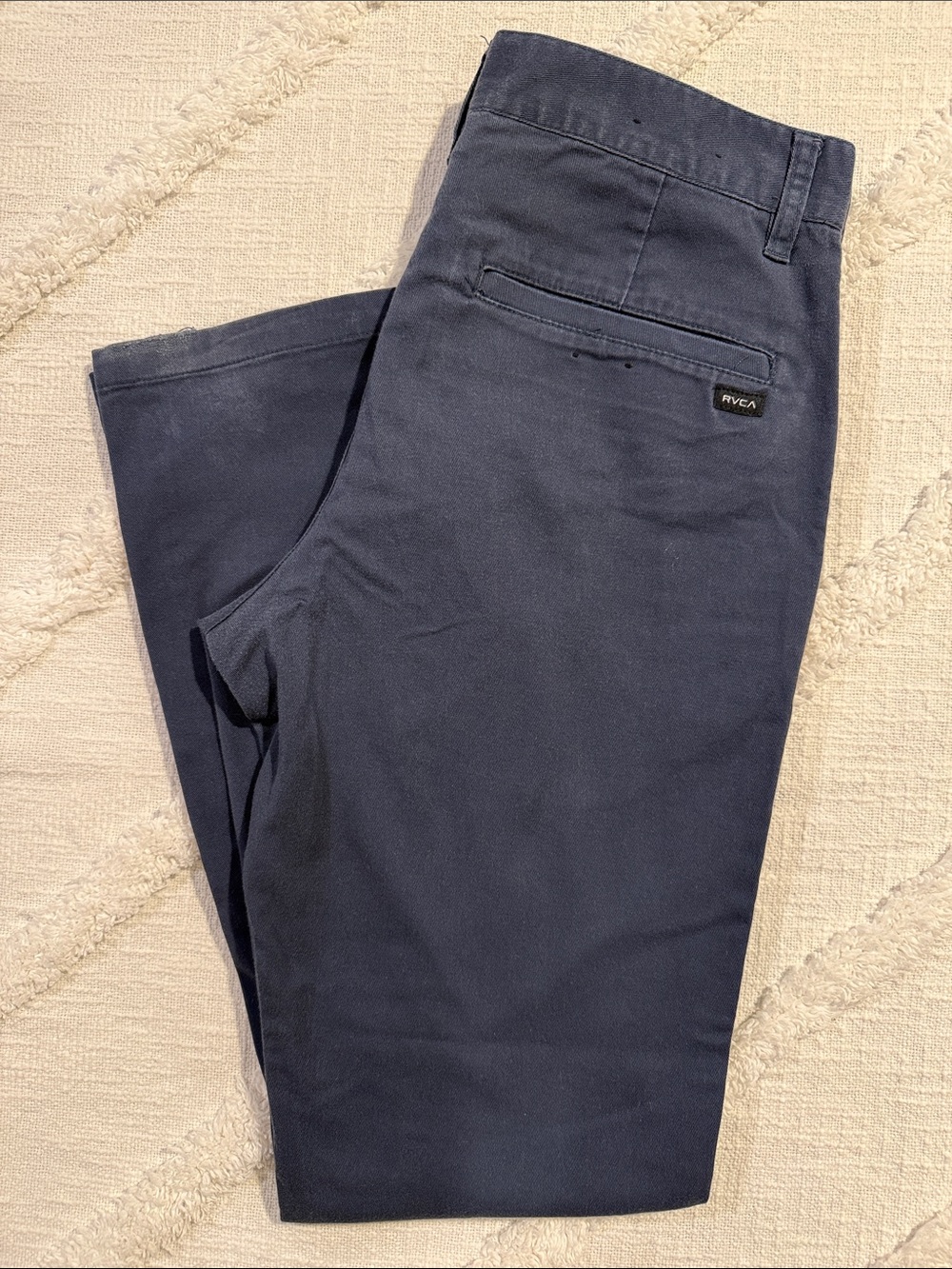 RVCA Dark Navy Chino Pants